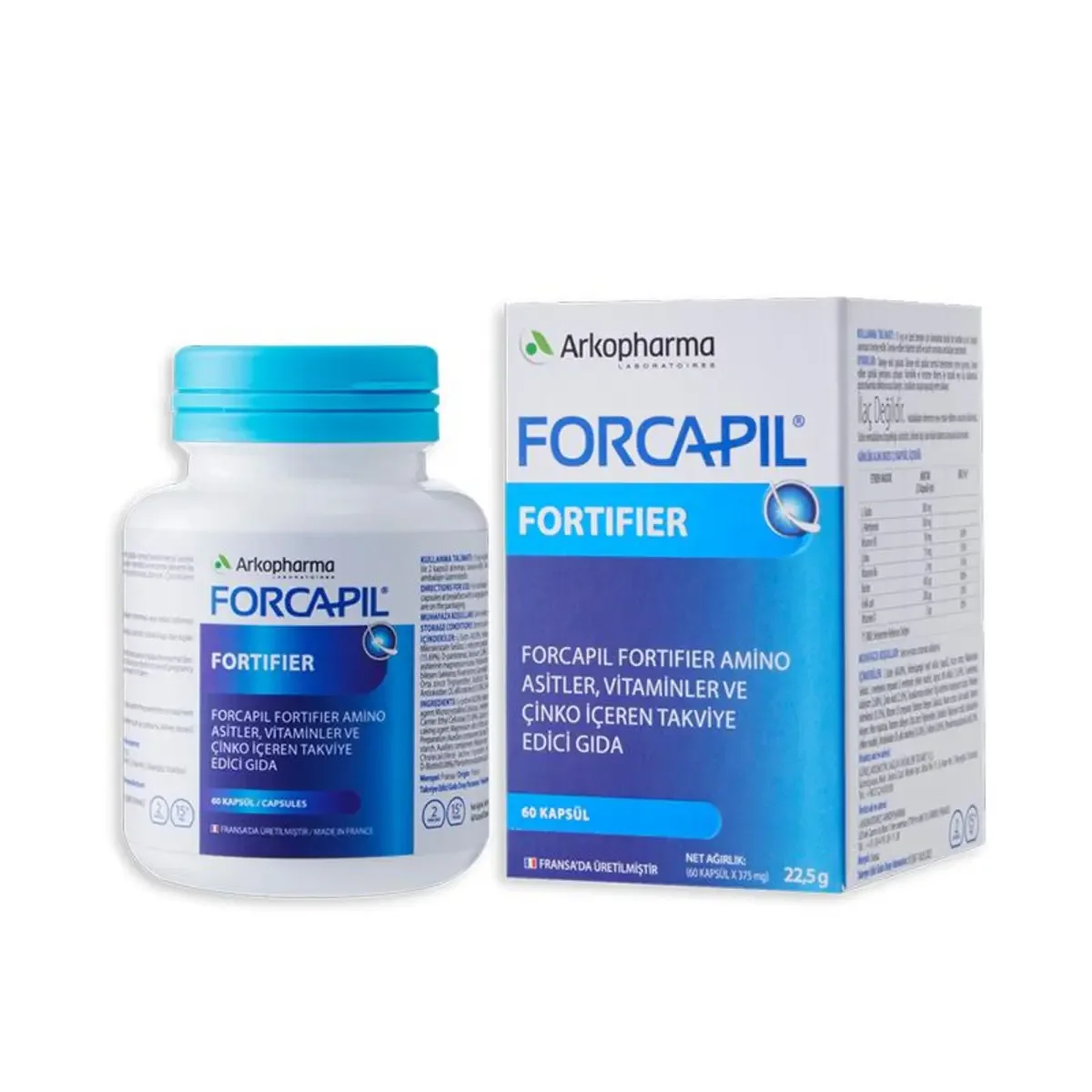 ARKOPHARMA Forcapil Fortifier Hair & Nails 60